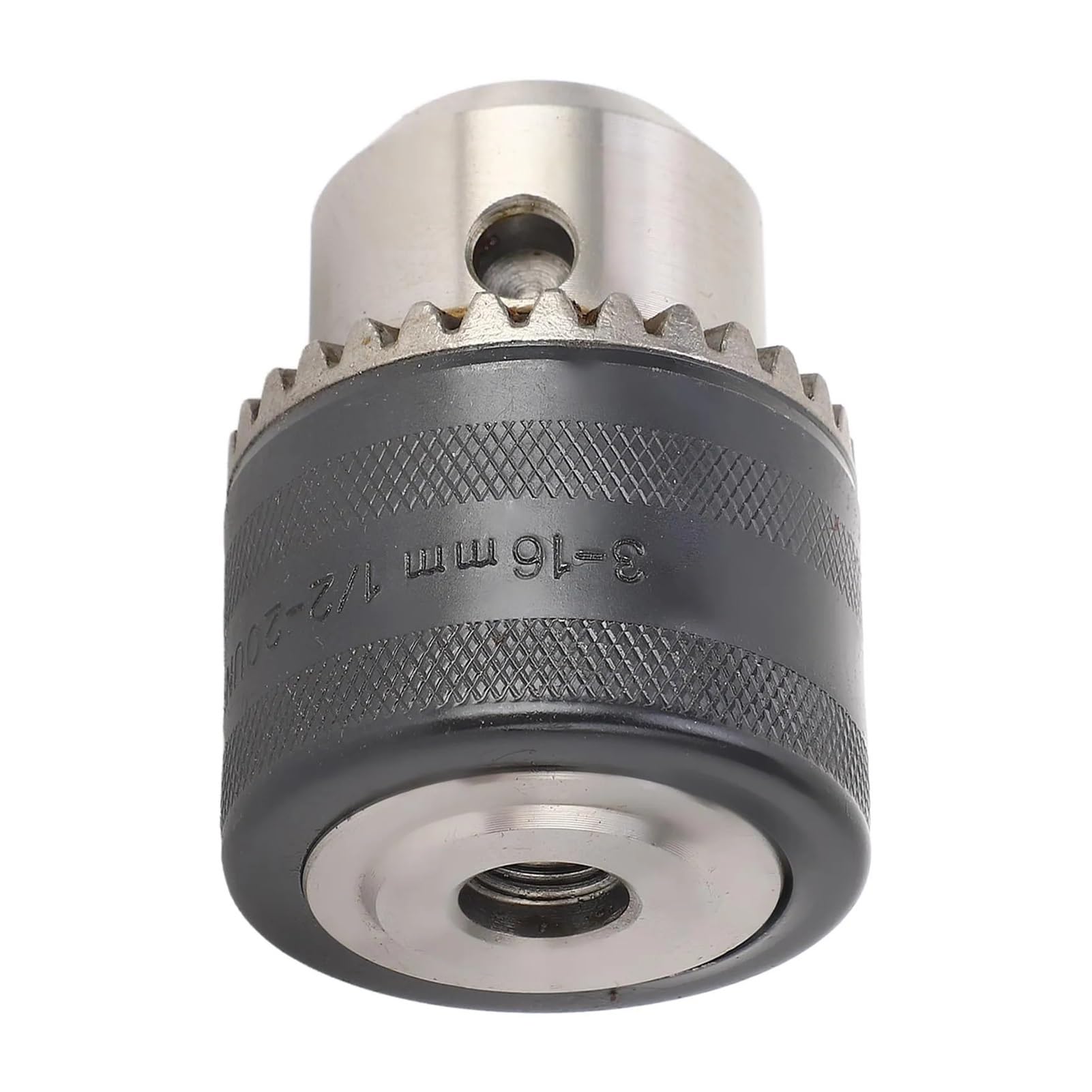 mandrino a chiave Kit adattatore for mandrino autoserrante con chiave da 3-16 mm Filettatura 1/2-20UNF 3 ganasce for trapani elettrici con avvitatore a percussione
