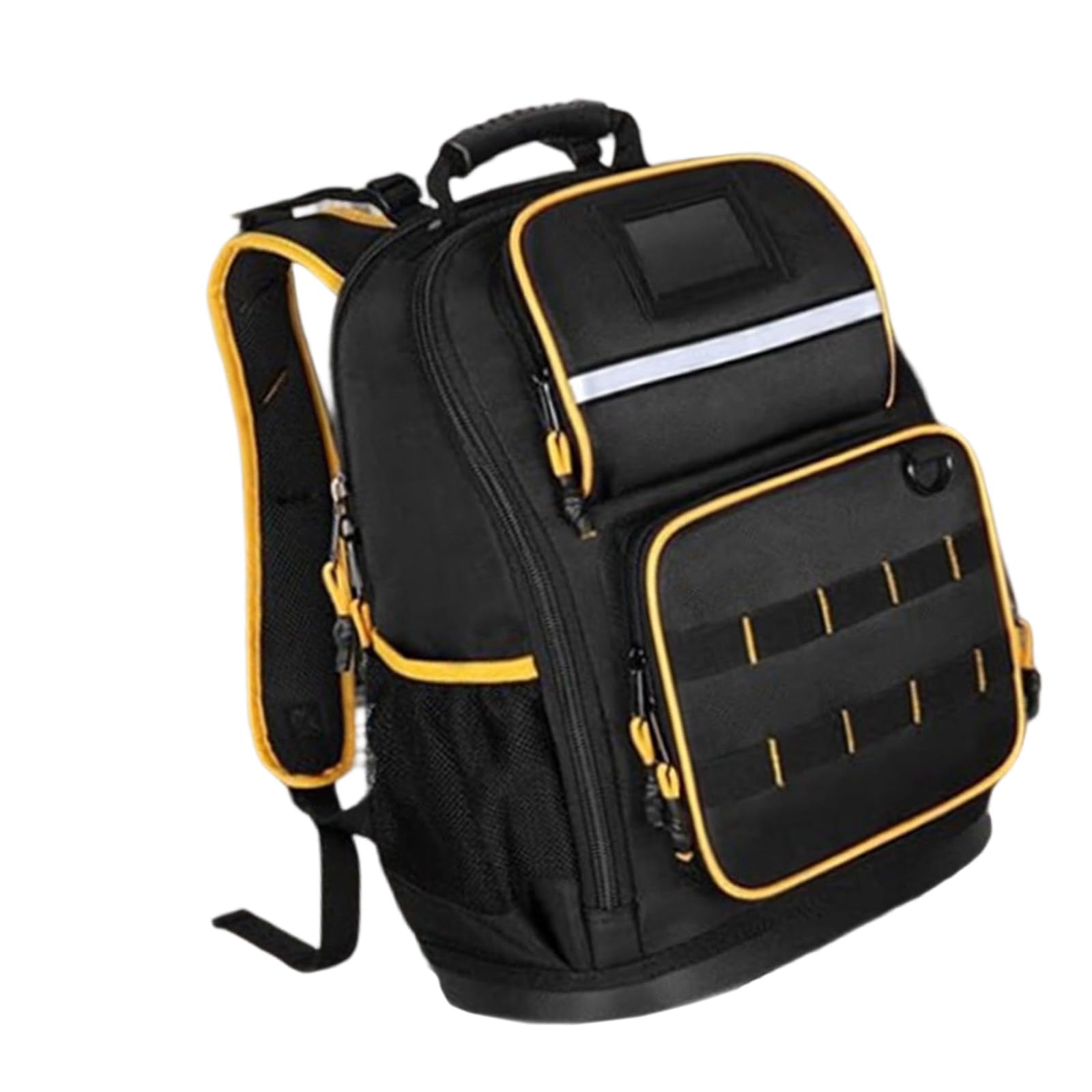 Kalttoy Multicolor Extra Strength Zippered Tool Storage Bag Tear Resistant Design Organized Pockets For Mechanics Electricians Tool Backpack Multiple Pocket Organizers
