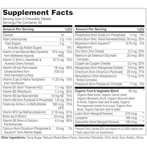 NATURELO Kids Whole Food Multivitamin