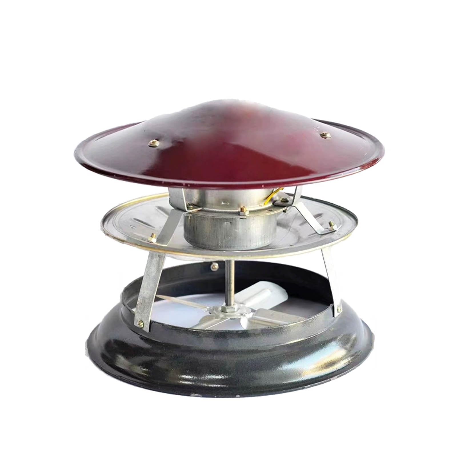 Jhkj Electric Chimney Fan, Household Exhaust ​Smoke Machine, Fireplace Fan Flue Chimney Exhaust Fan, Chimney Fan, 100W Chimney Fan Extractor