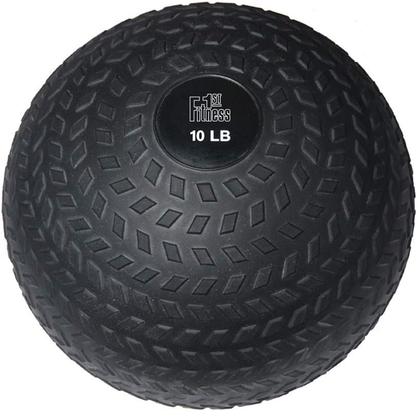 Fitness First Slam Ball, Easy-Grip, Weight Training Crossfit WOD : Sports & Outdoors
