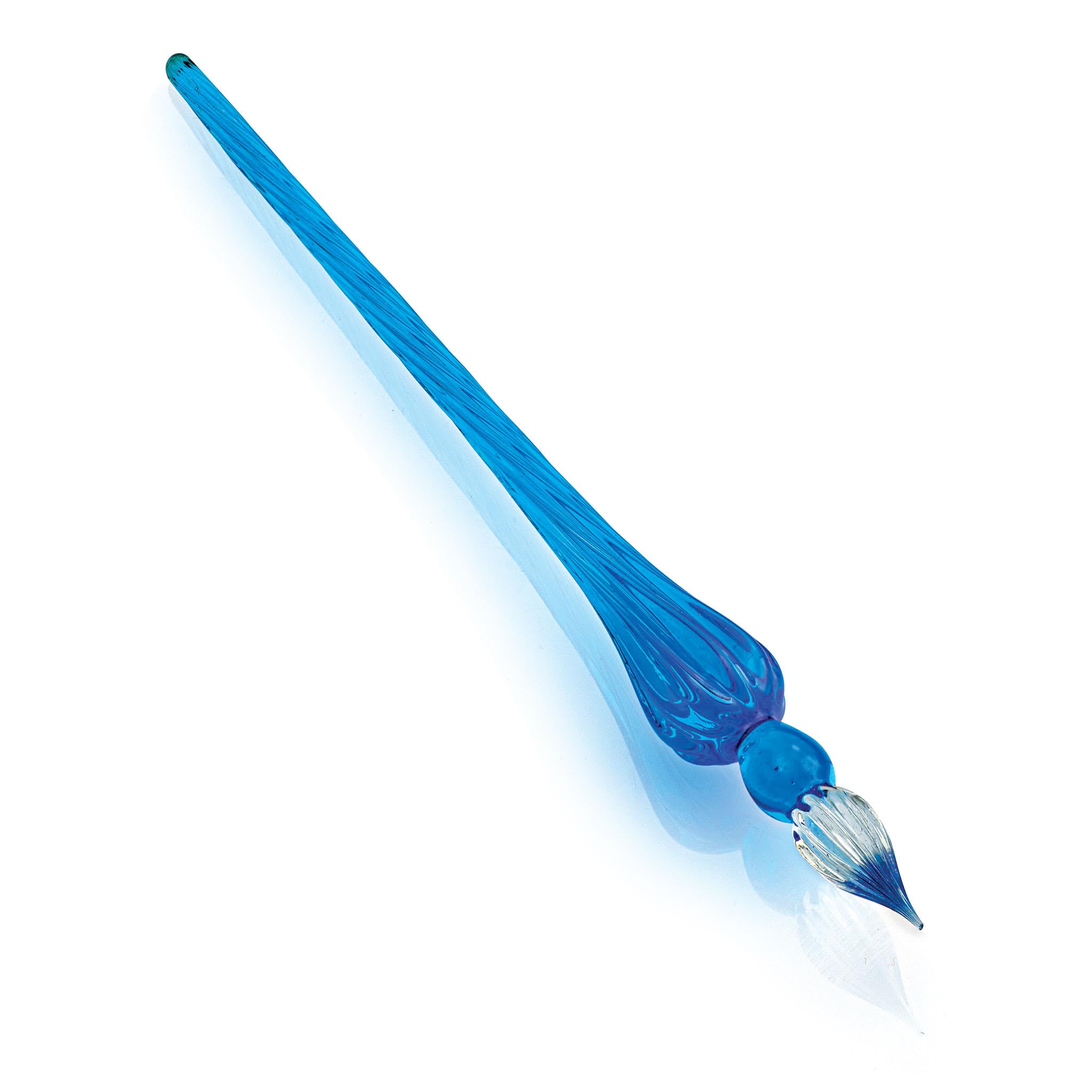 Jacques Herbin 21413T - Plume de verre ronde 18 cm, Bleu outremer