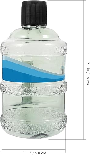 Miniatura 3 de BESPORTBLE Cubo Fitness Cup Botella de agua potable Botella de agua motivacional Mini hervidor de agua botella de agua de ciclismo Botellas