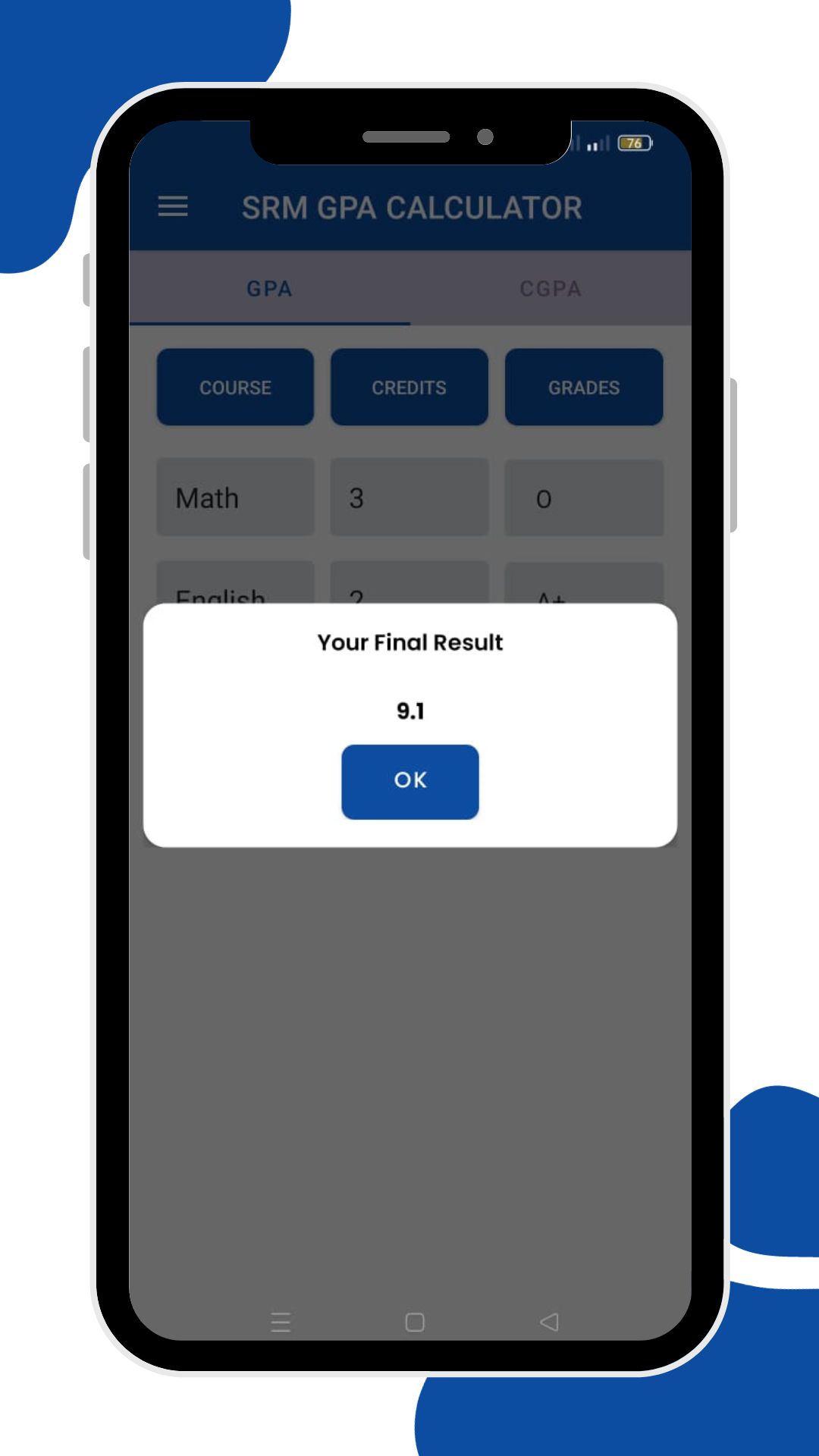 GCUF GPA/CGPA CalculatorAmazon.inAppstore for Android