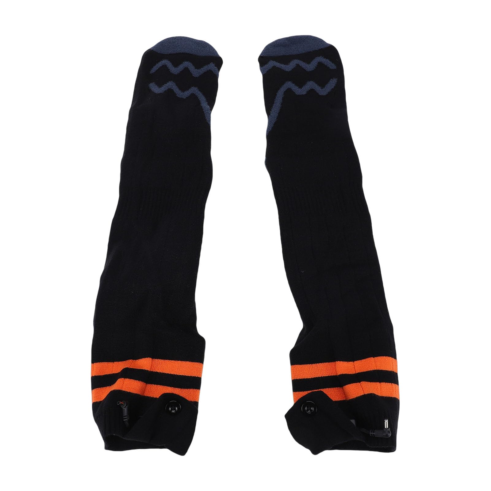 Haofy Chaussettes Chauffantes pour Hommes et Femmes, Chauffe-pieds Lavables, Chaussettes Chauffantes électriques, 4 Niveaux de Chaleur, Chauffage électrique pour l'hiver, le Camping, la Randonnée,