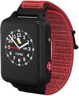 ANIO Anio5s 2023 Kinder Smartwatch mit GPS - Kinderuhr mit GPS und Anruf Funktion, Telefon Uhr, Tracker, Nachrichten, Schulmodus, SOS Funktion & GPS-Ortung, 5, Rot