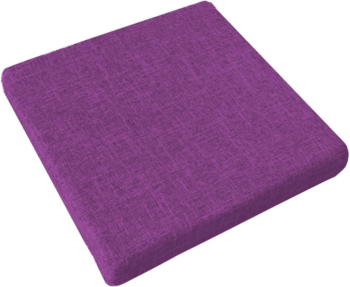 Mousse haute densité pour ce grand coussin de chaise carré haut de gamme