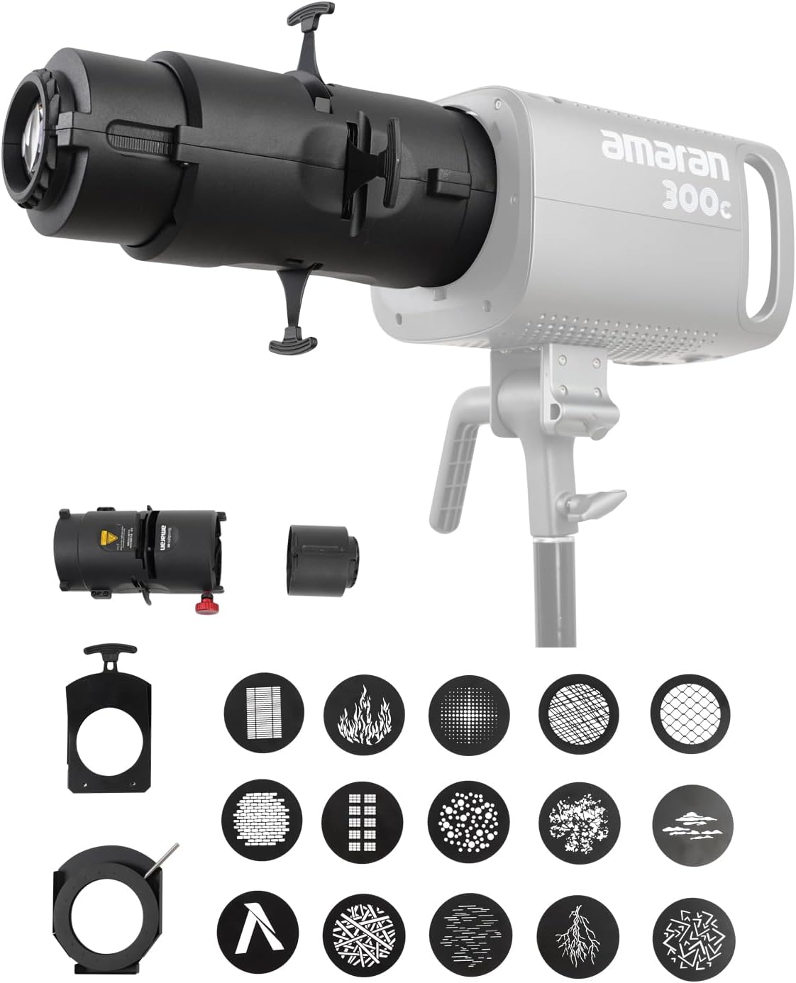 amaran Spotlight SE by Aputure Lighting Modifier for amaran 150c amaran 300c (Spotlight SE（36°Lens kit）)