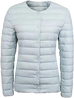 Chaqueta de fino algodón down para mujer, estilo corto interior, otoño e invierno, ropa interior de manga larga con cuello en V, chaqueta de plumón de gran tamaño