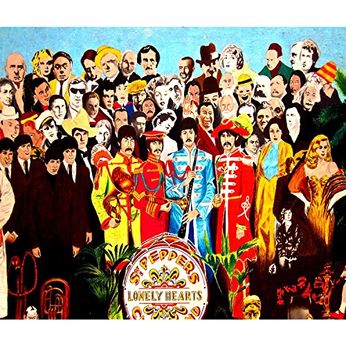 Póster Póster Póster The Beatles St Peppers Music Álbum Pop 70's