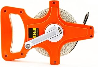 Open Reel Tape Measure – Long Measuring Tape with Sturdy Frame