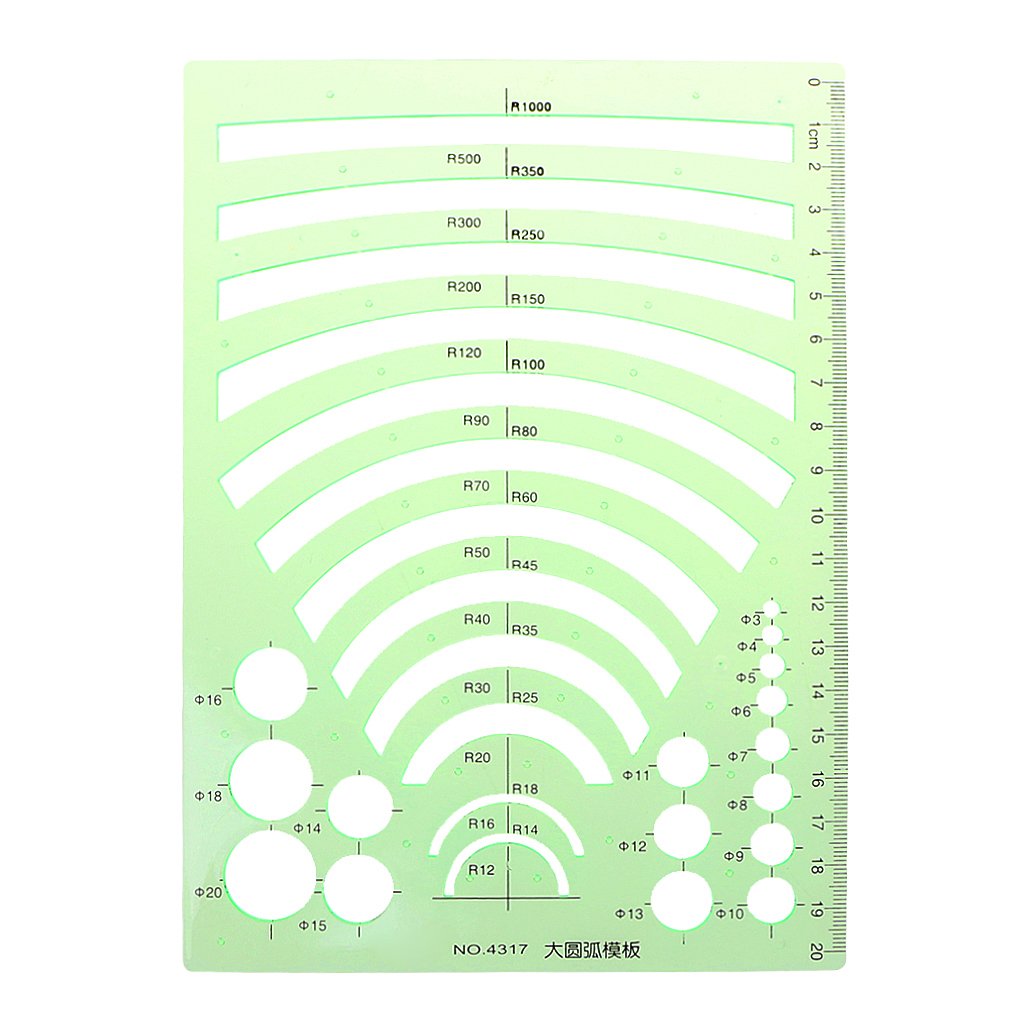 Buy FAIRY RABBIT Geometric Drawings Templates Measuring Rulers Math ...