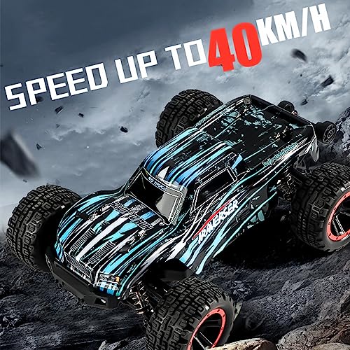 Voiture télécommandée 40 km/h 4WD avec phares LED puissants