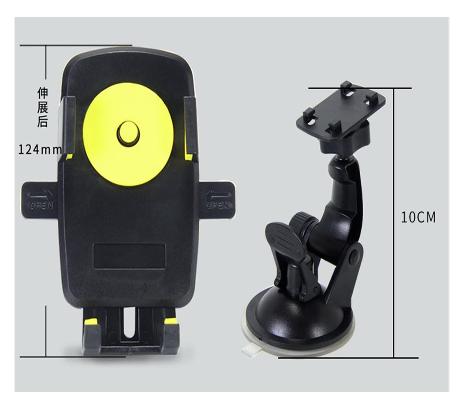 TSTS Support Téléphone Support De Téléphone De Voiture Universal Motorcycle Phone