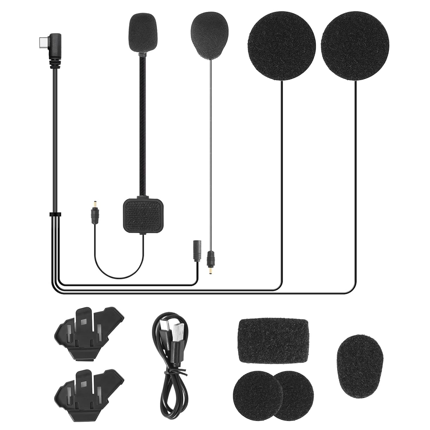 JESIMAIK R16 Pro Bluetooth ヘッドセット Amazon.com: JESIMAIK R16 Pro Motorcycles Bluetooth Intercom
