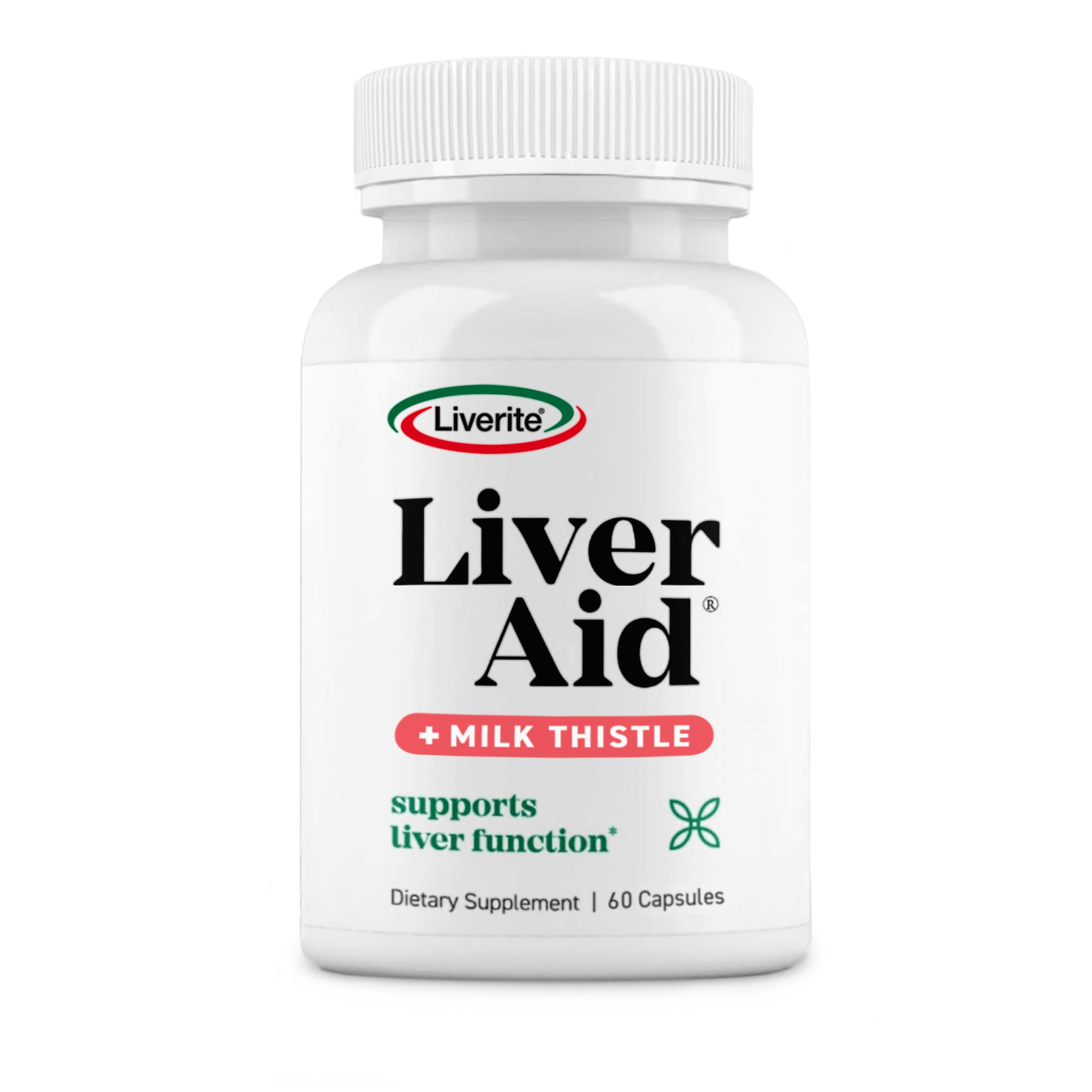 Liver Aid with Milk Thistle 60 Capsules, Liver Support, Liver Cleanse, Liver Care, Liver Function, Energy