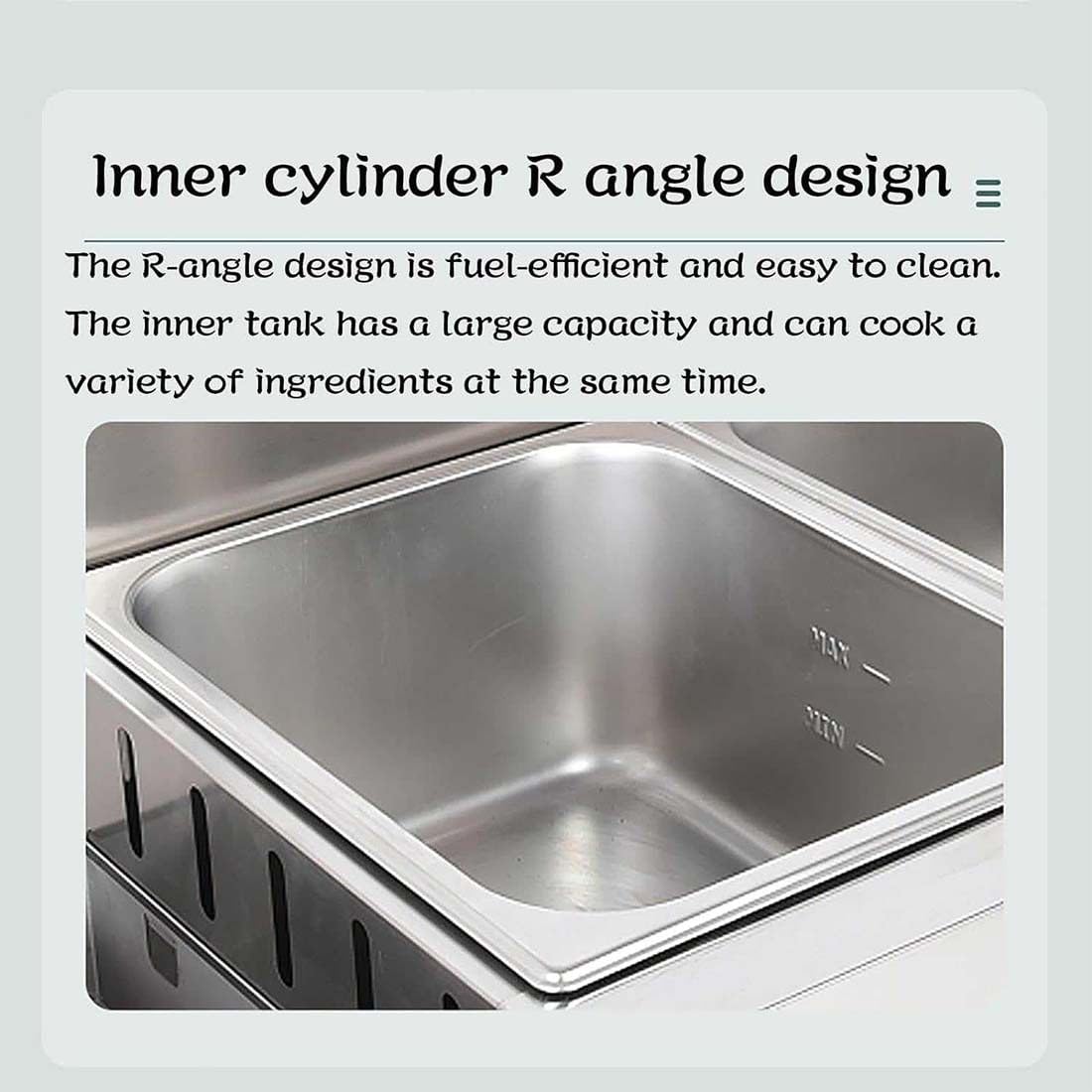 Friggitrice a Gas Professionale, Friggitrice a Gas 10L*2 Serbatoio in Acciaio Inox, Friggitrice per Patatine di Pollo per Ristorante Commerciale Cucina Domestica