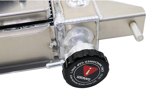 Miniatura 6 de Mustang Radiador para Ford Mustang GT SVT 3.8L V6 5.0L V8, 3 filas de aluminio CU1488 de 3 filas + cubierta  ventilador + kit de relé