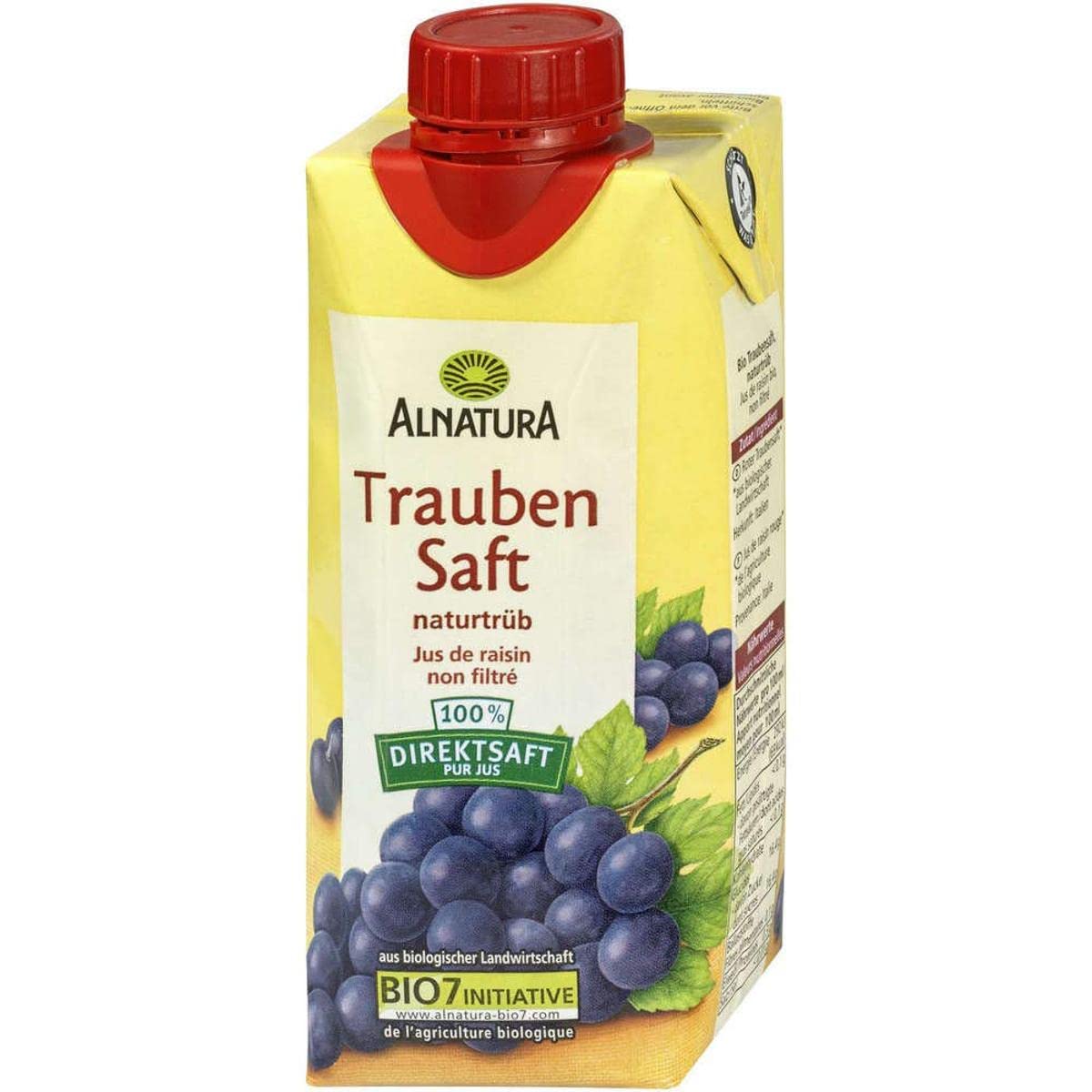 Alnatura, Traubensaft 330 ml (Packung mit 6)