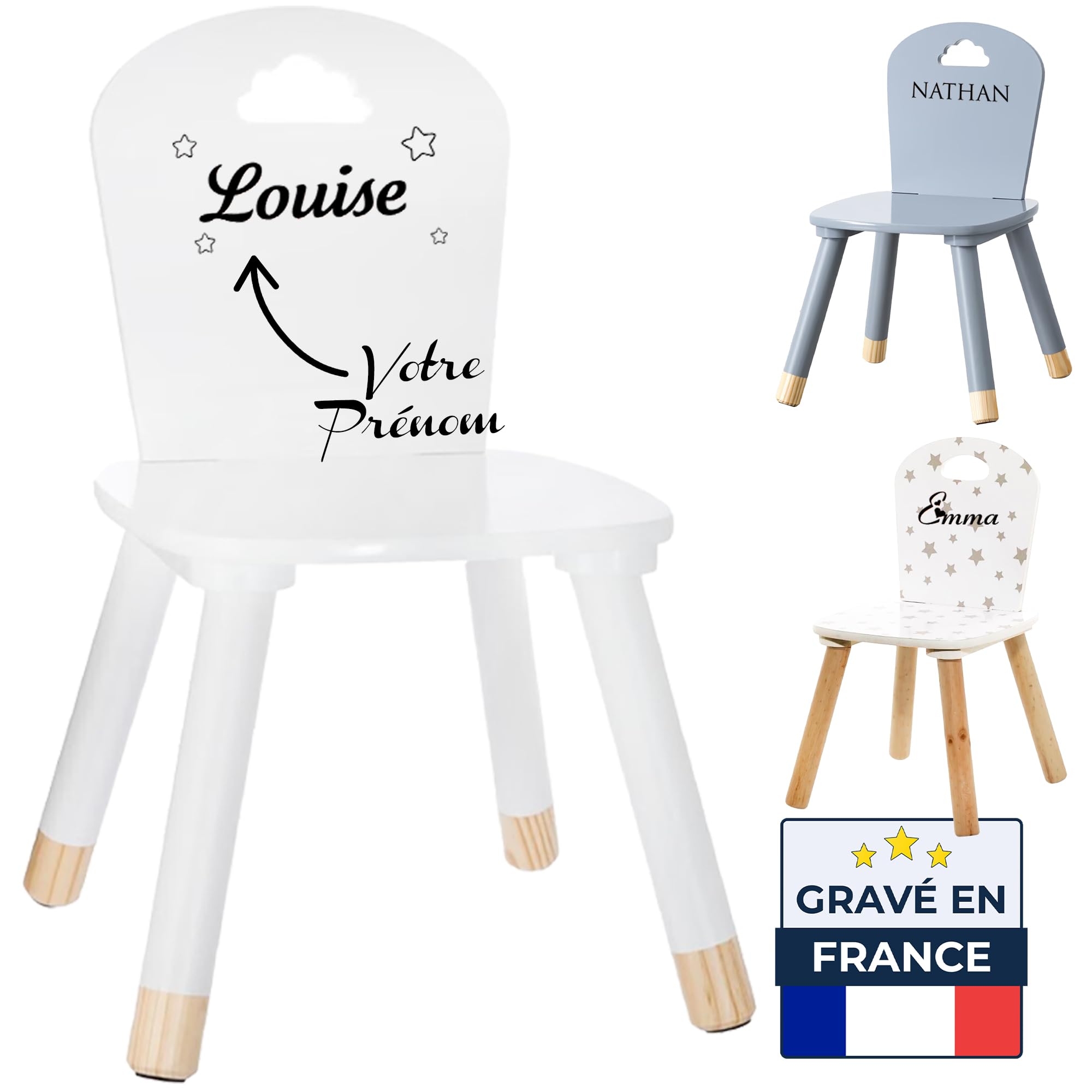 kdo magic chaise personnalisée enfant