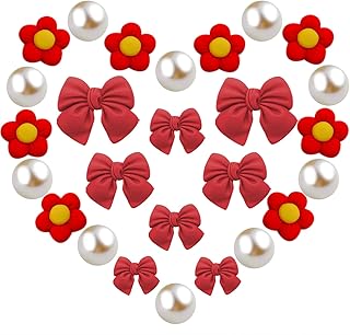 Bow Shoe Charms for Women,Flower Shoes Accessories for Girls