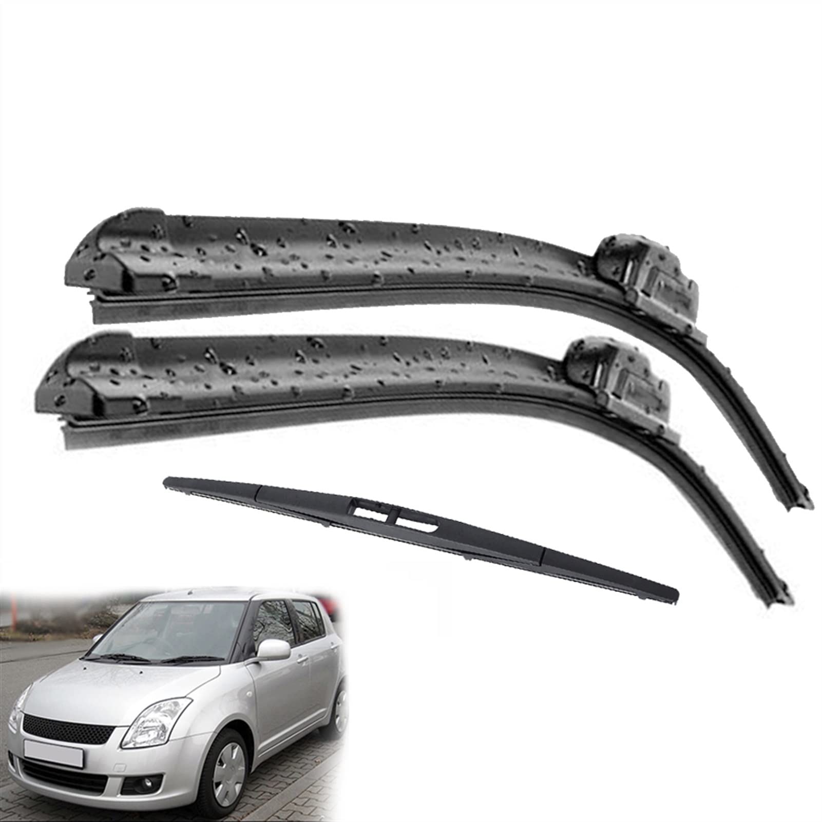 Essuie-glace pare-brise Suzuki Swift essuyage silencieux 21 18