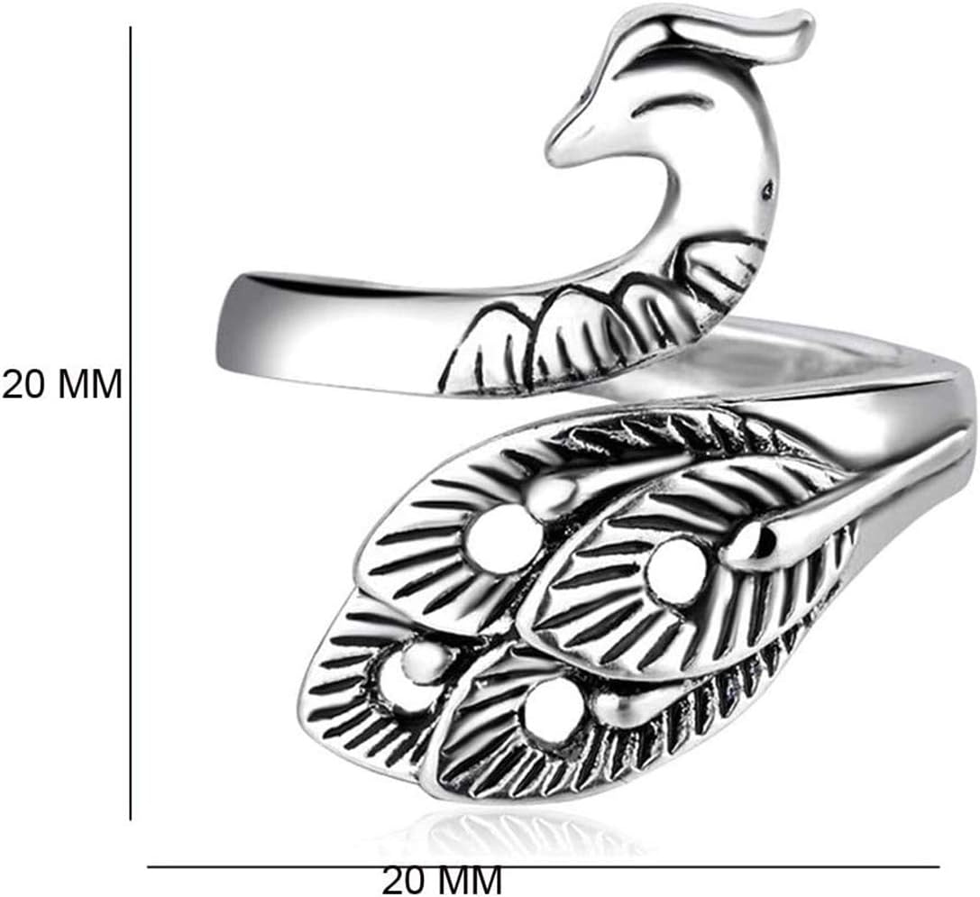 3Pack Adjustable Knitting Loop Crochet Loop Ring Knitting Accessories,Peacock Open Finger Ring,Adjustable Braided Ring for Faster Knitting