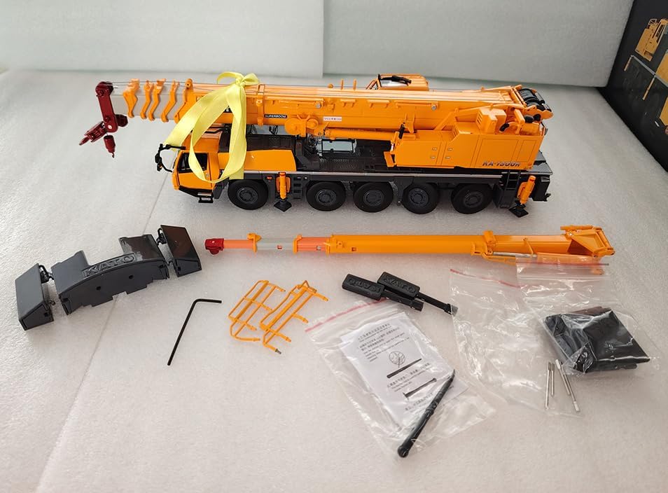 Front cab door of MODELALL KATO KA1300R crane model opened