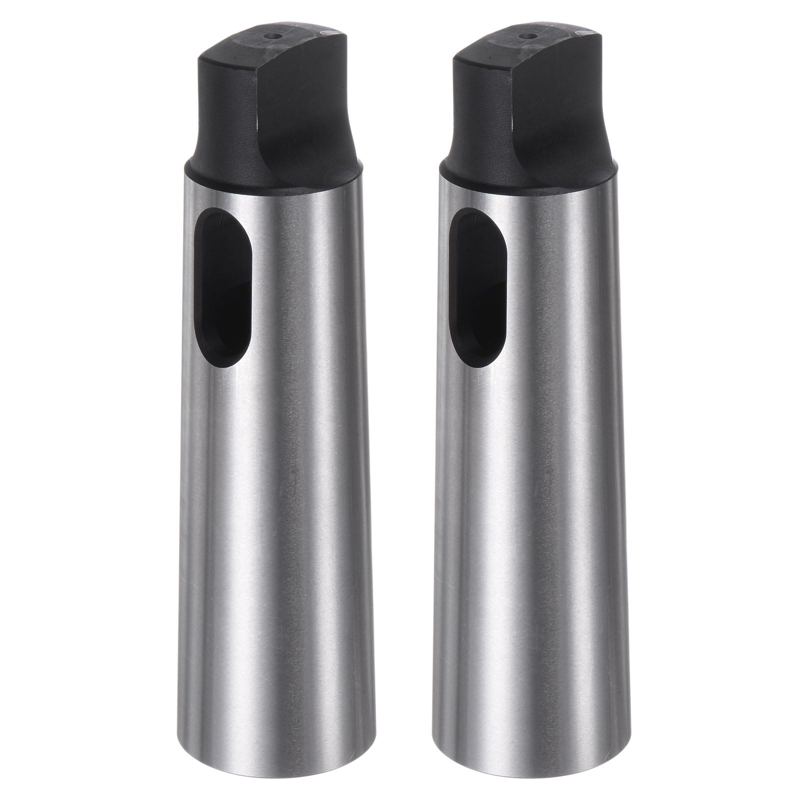 QUARKZMAN 2uds Morse Cónico Adaptador MT5-MT4 Precisión 0,02mm Alto-Carbono Acero Taladro Manguito Reductor Morse Cono Centro Manguito Reductor Taladro Portabrocas
