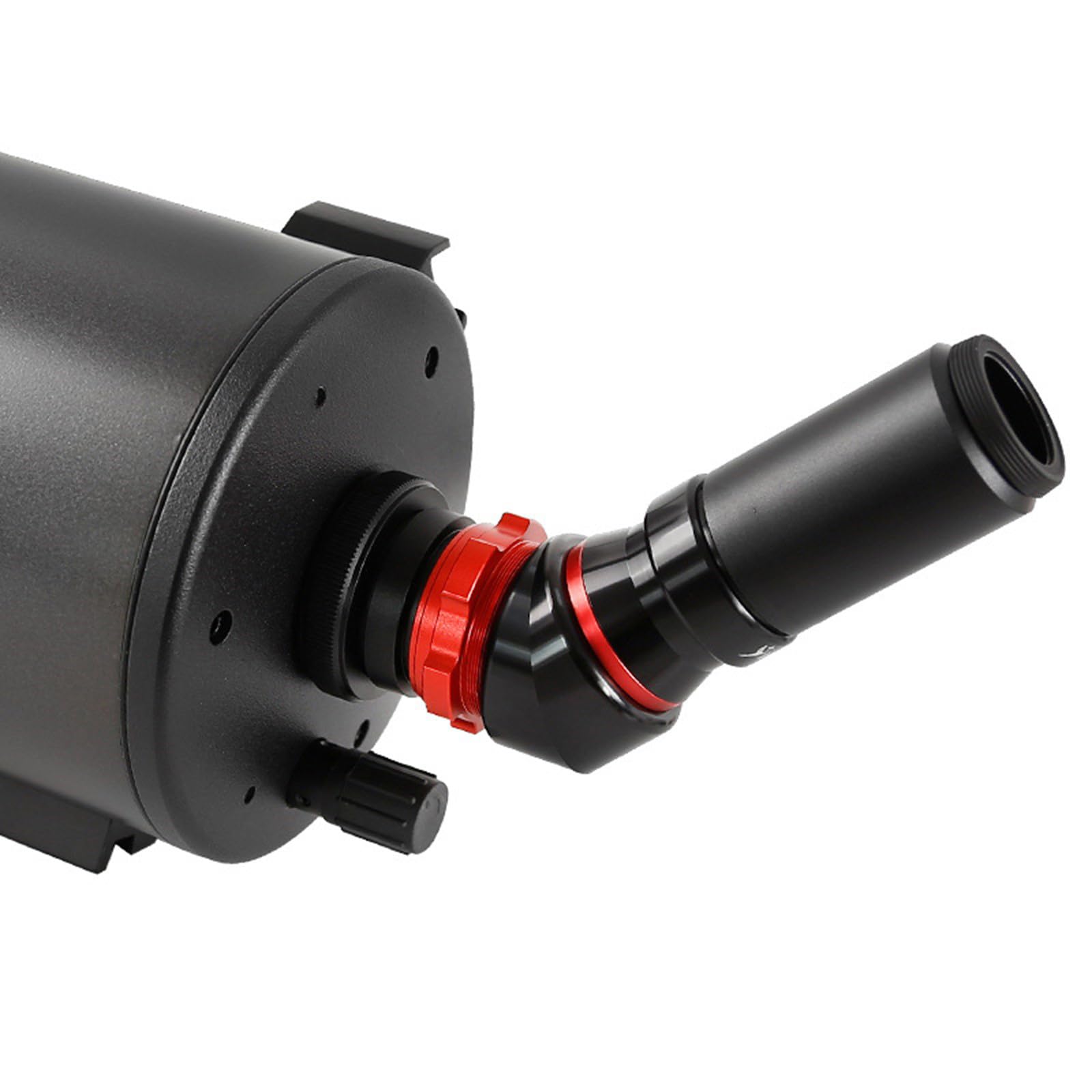 Adaptador de manguito de bloqueo coaxial de metal adecuado para una conexión segura de oculares de 3,17 cm a telescopios y adaptadores de cámaras