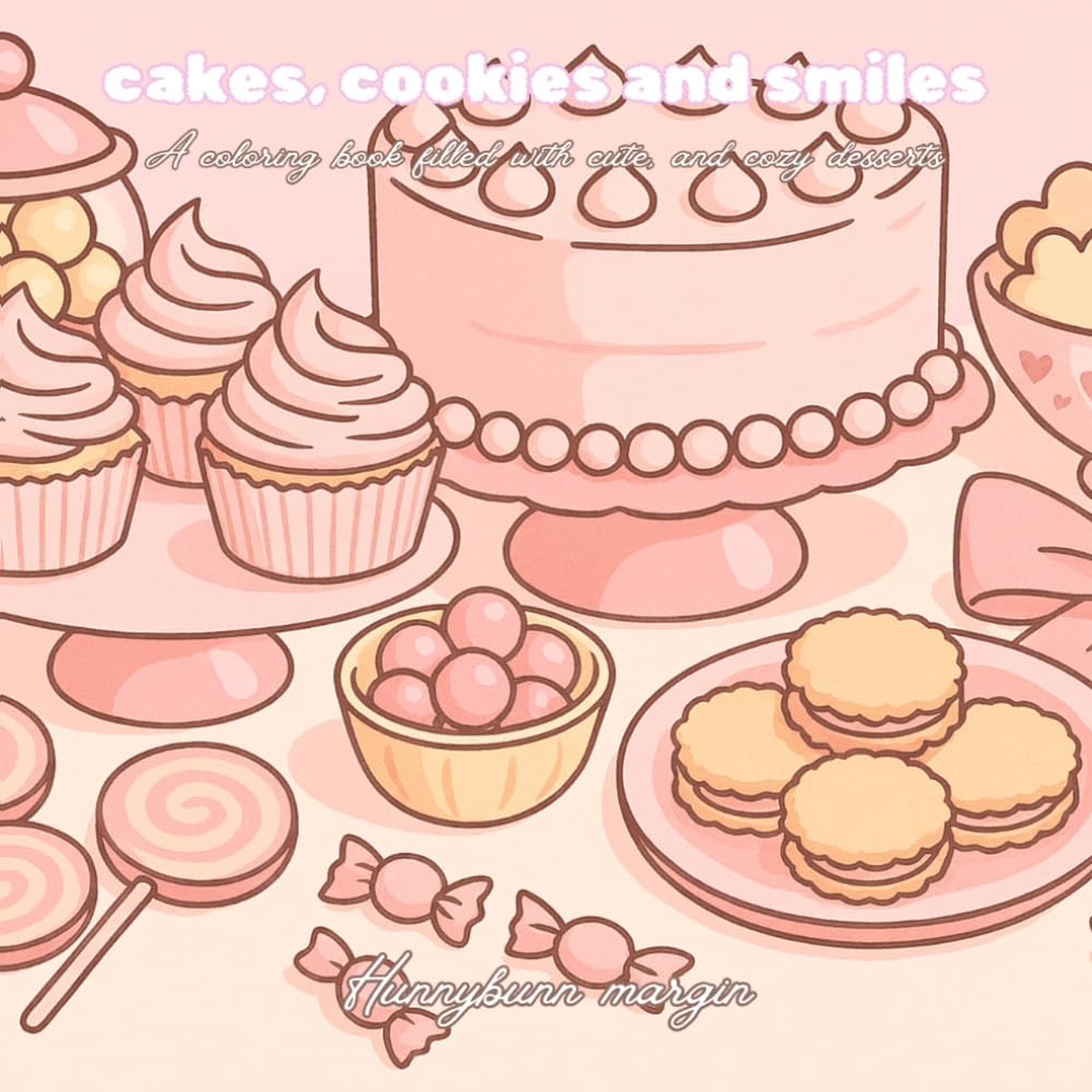 Cakes, cookies and smiles: A colorful book filled with cute, cozy desserts