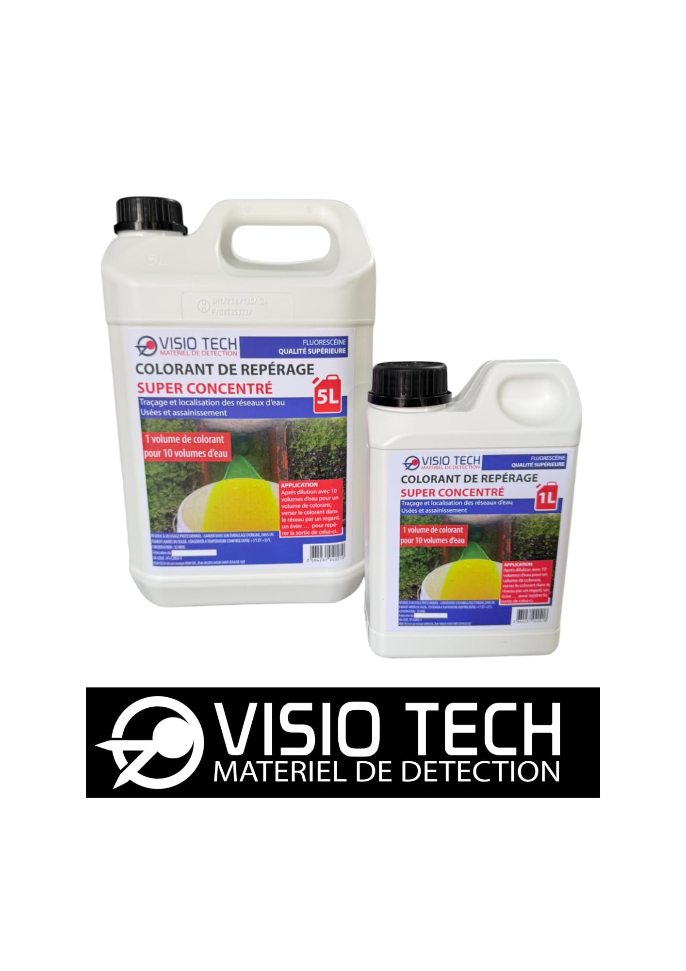 Colorant Fluorescéine Super Concentré - 1L