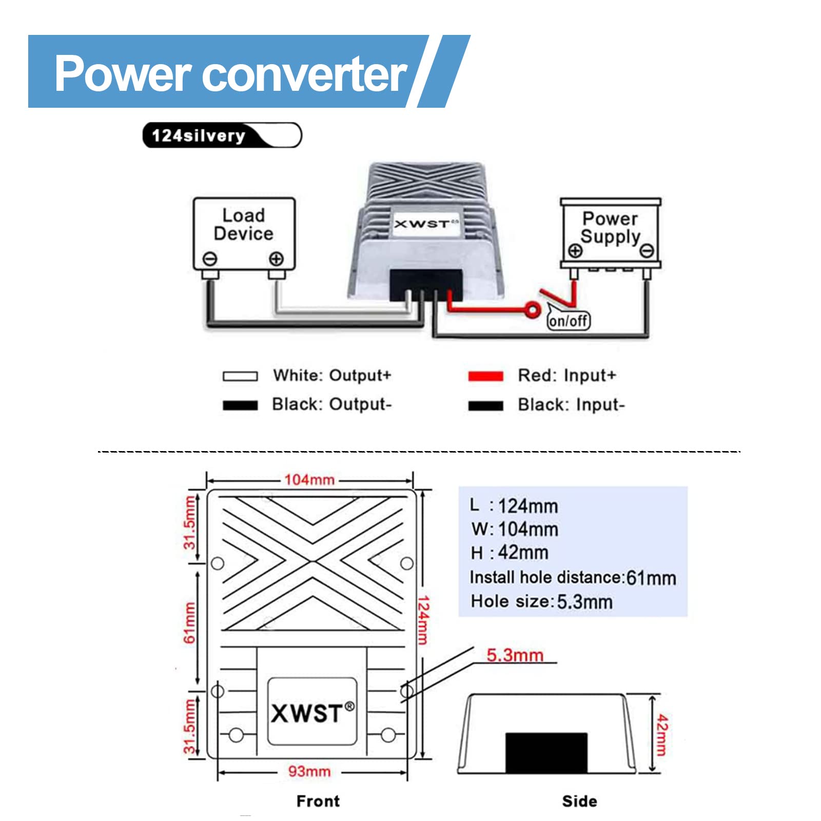 DC-DC 9V-23V zu 24V Spannungs-wandler 30A 720W | 12-V 24-V Converter Netzteil Strom-Adapter Spannungs-regler Spannungs-stabilisator Spannungs-begrenzer LKW Step-up Boost Volt