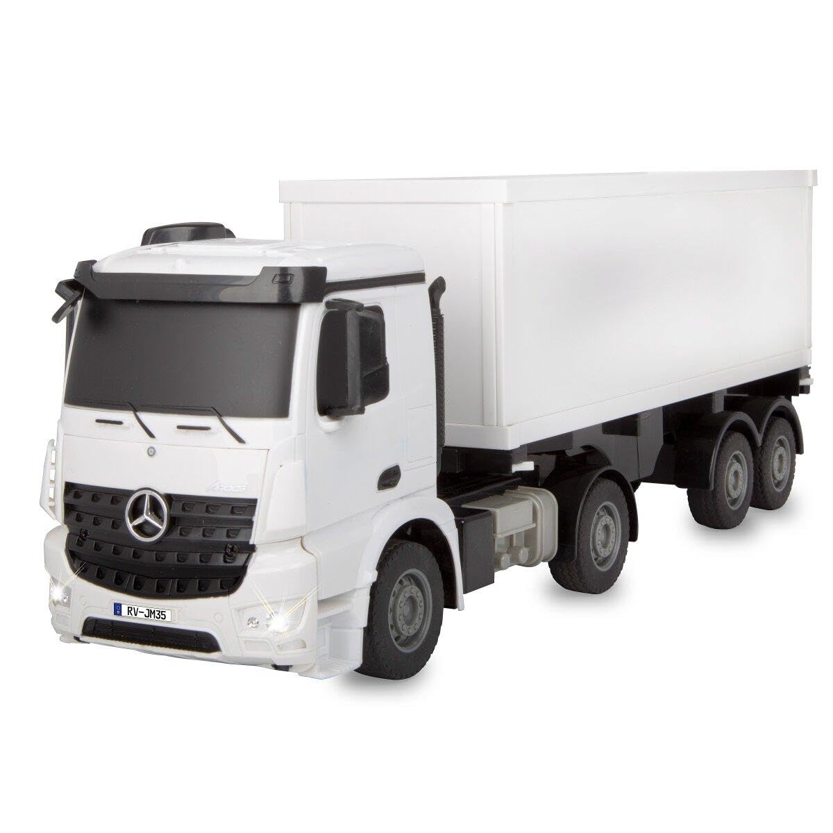 JAMARA Container LKW Mercedes-Benz Arocs 1:26 – Fernsteuerung (2,4 GHz)