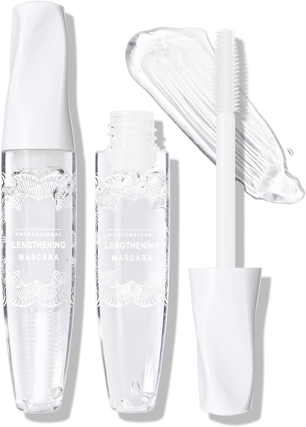 KYDA Clear Mascara Primer for Eyelashes and Eyebrows, Hydrating, Thin and lightweight, Natural Lash Conditioning Primer- Vegan, Cruelty-Free