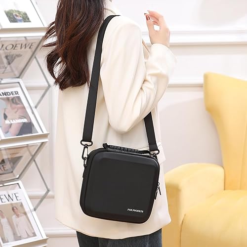 Miniatura 5 de Levigo Cámara deportiva portátil de almacenamiento de carcasa rígida compatible con DJI Osmo Pocket 3, accesorios de cámara de acción Organiaze