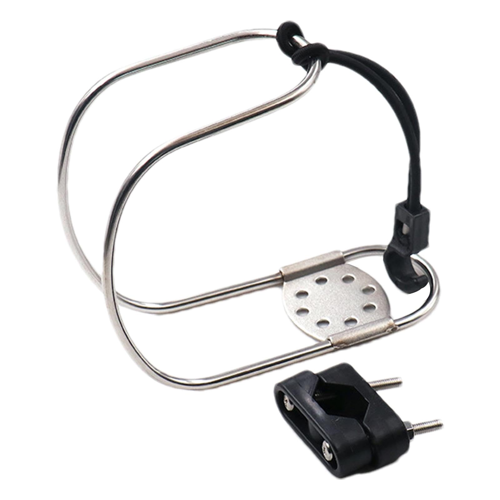 Soporte de Anillo Salvavidas de Herradura | Soporte de Herradura Ajustable para Salvavidas | Soporte de Salvavidas Resistente al Desgaste, Soporte de Salvavidas Multiusos para Barcos,
