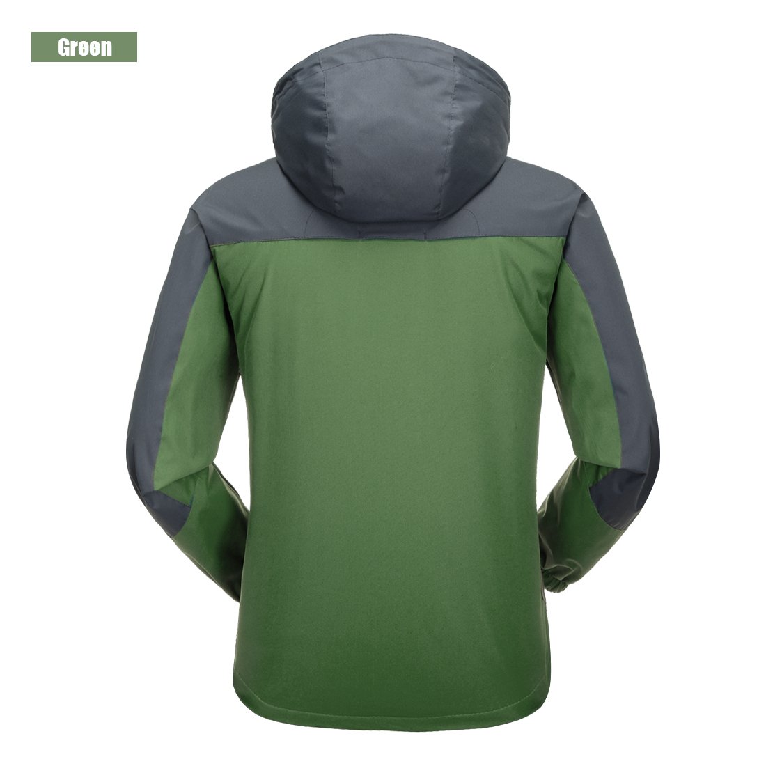 Giacca da Uomo Impermeabile Esterna Giacca da Pioggia Leggera Softshell Arrampicata Abbigliamento da Trekking Giacca a Vento Multitasche da Montagna
