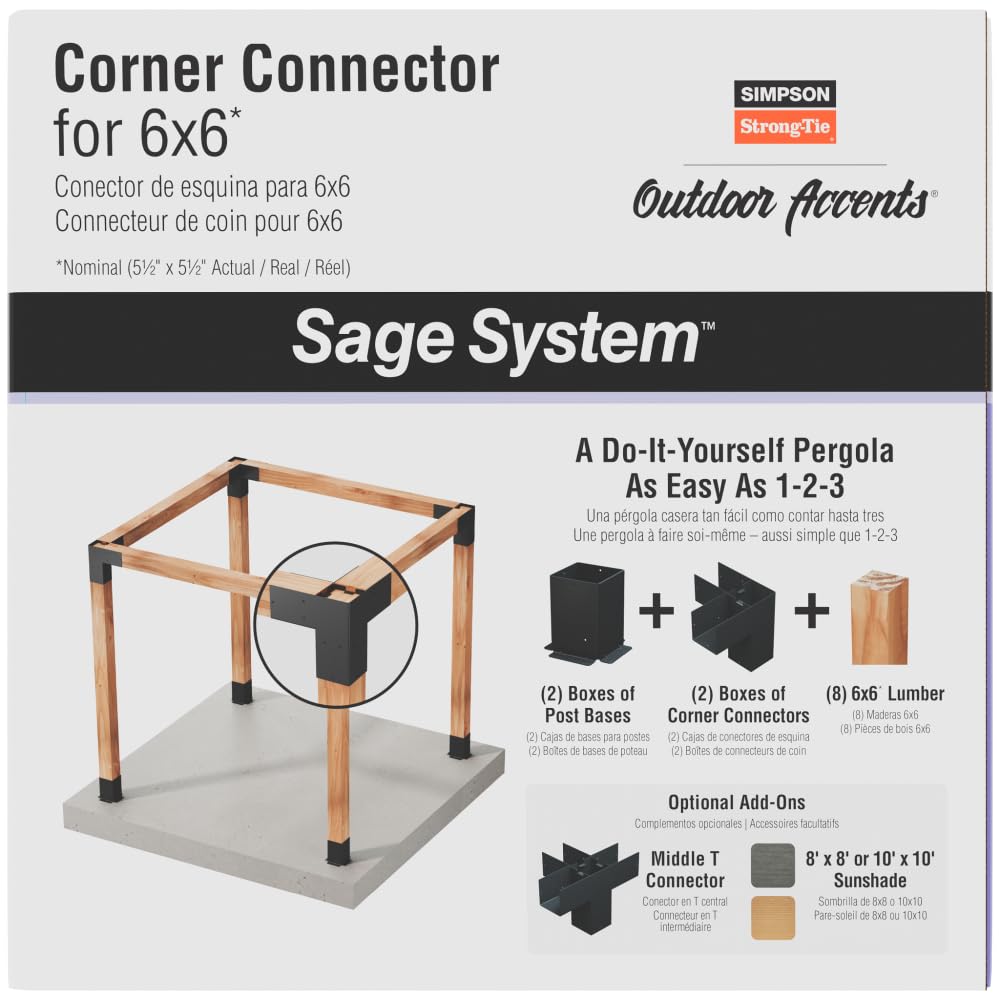 Amazon.com: Simpson Strong-Tie SAGE-C66-KT2 Outdoor Accents Sage