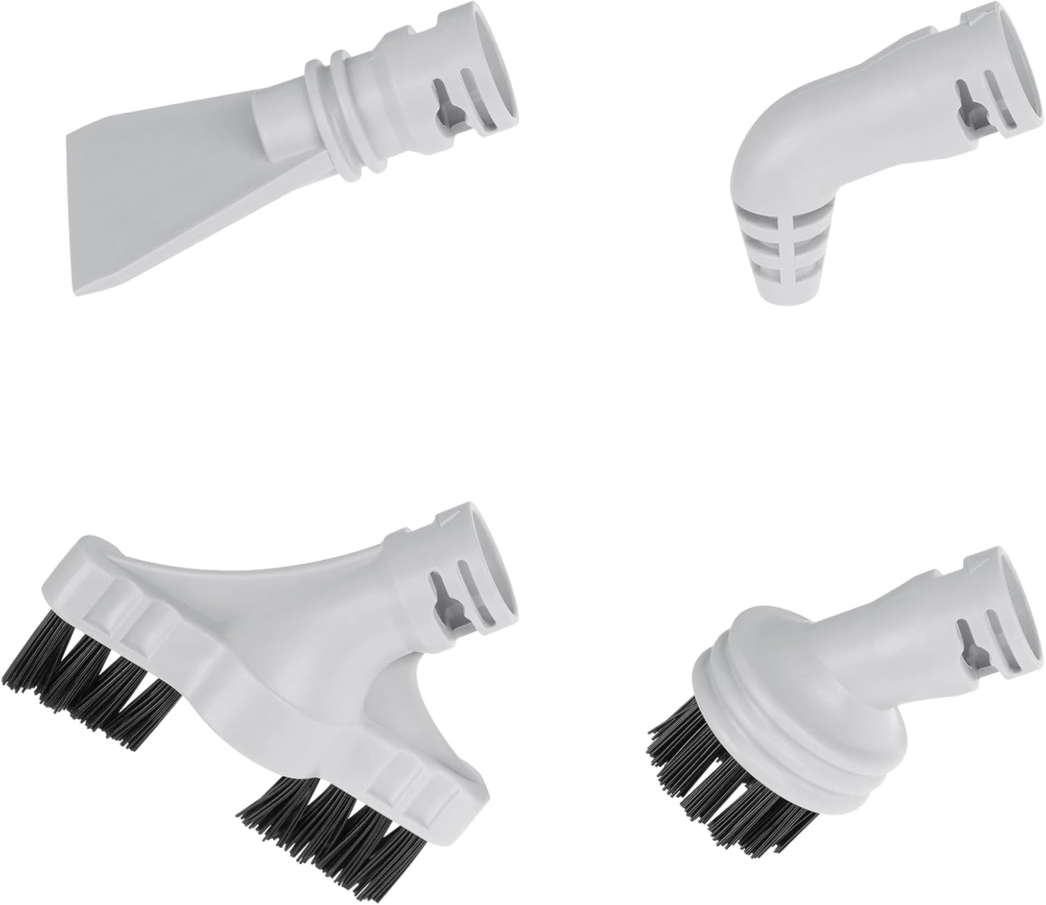 Various steam mop nozzles and brushes