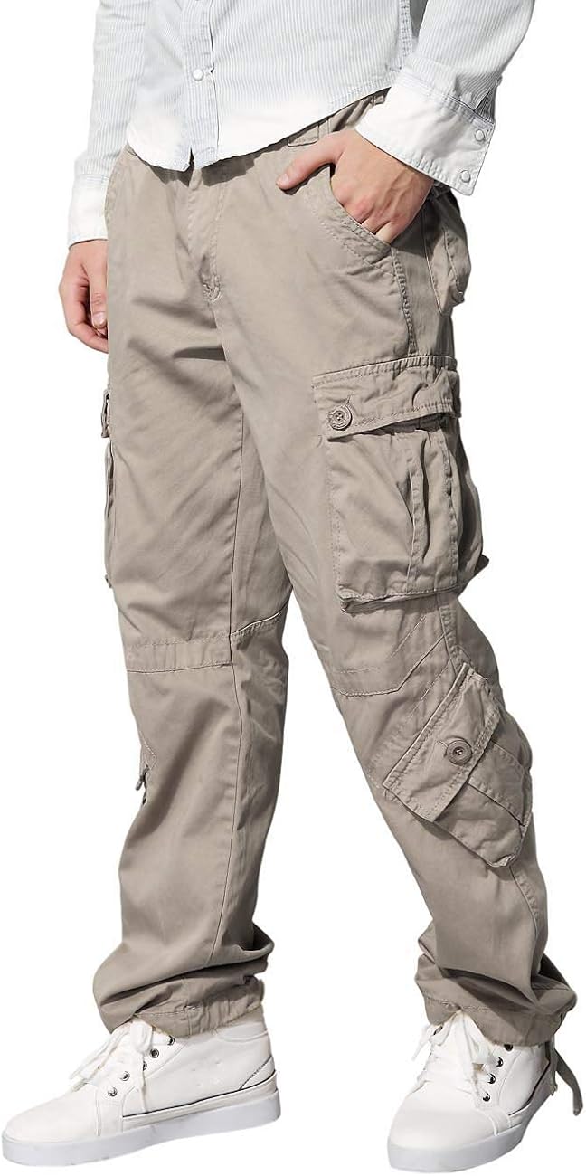 Match Men's Wild Cargo Pants 42 3358 Light Apricot