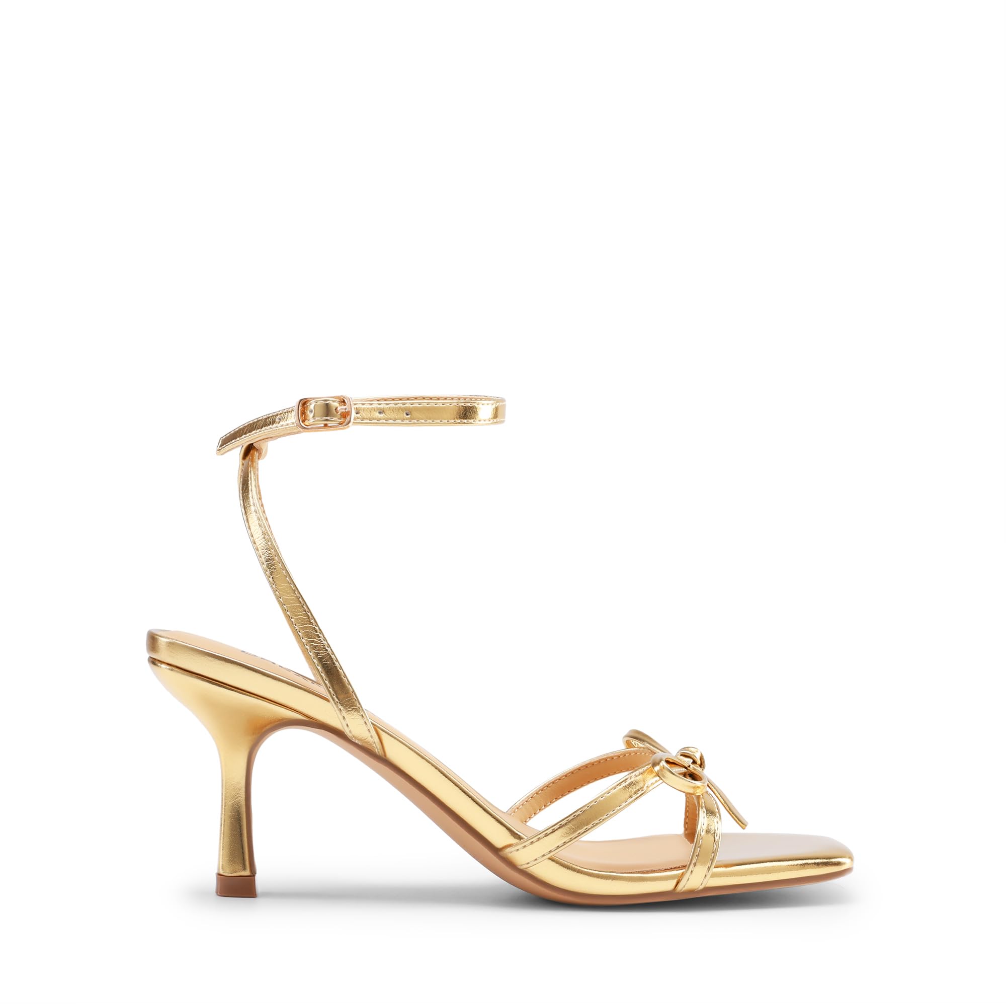 DREAM PAIRS Tacones Moño Kitten Mujer
