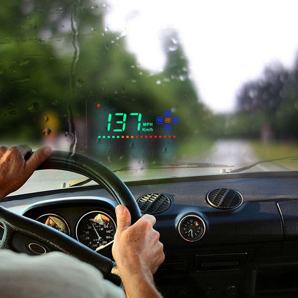 Amazon | PolarLander Auto Vehicle GPS HUD車ヘッドアップ