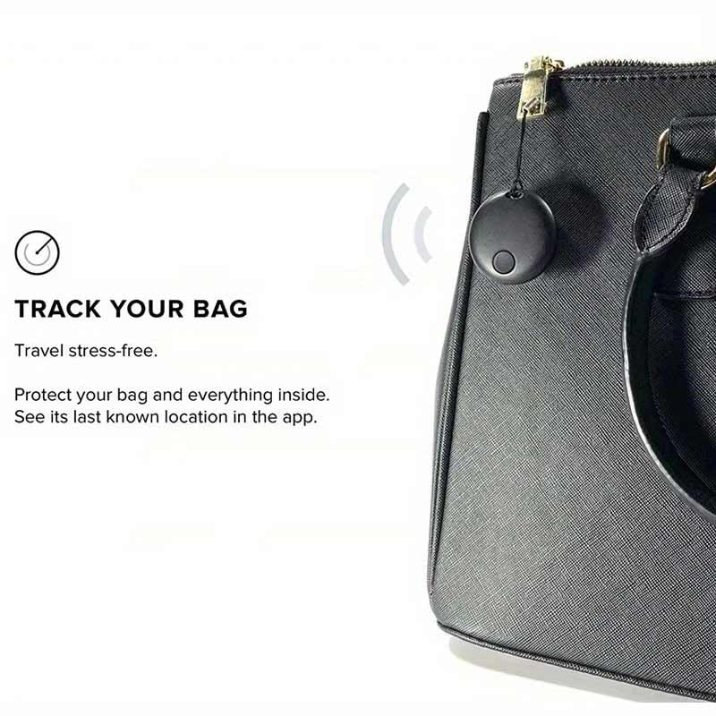 Mini GPS Tracker for Vehicles, Hidden Tracking Device for Vehicles, Car Tracker No Subscription Work with Find My (iOS Only), Vehicle Tracker with Audio for Kids, Dogs, Key, Luggage, Bag (2)