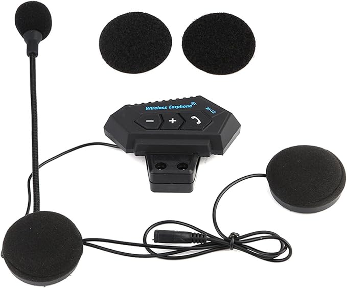 Asixxsix Auricular Bluetooth para Casco de Moto miniatura 6
