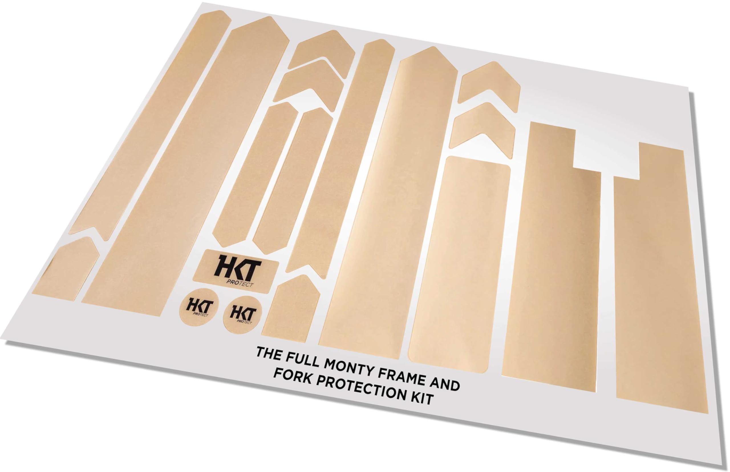Kit de protection complet pour cadre de vélo (finition mate)