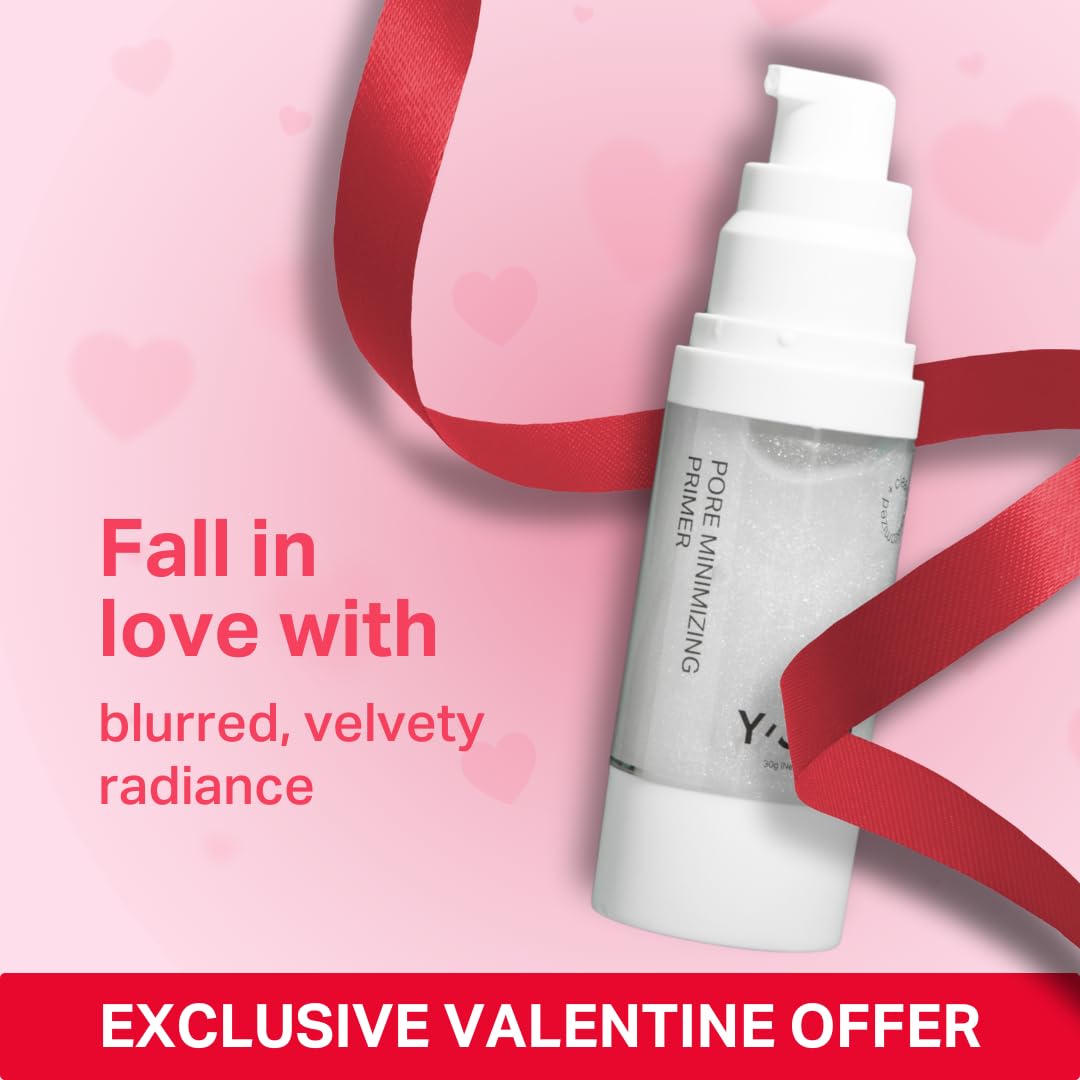 Y’OUR Pore Minimizer Velvet Veil Primer | Long-Lasting Wear & Oil Control | Blurs Pores & Brightens Skin for a Smooth, Flawless Photo Finish | 2-in-1 Protective Multi-Vitamin Moisturizer & Makeup Base - Image 2