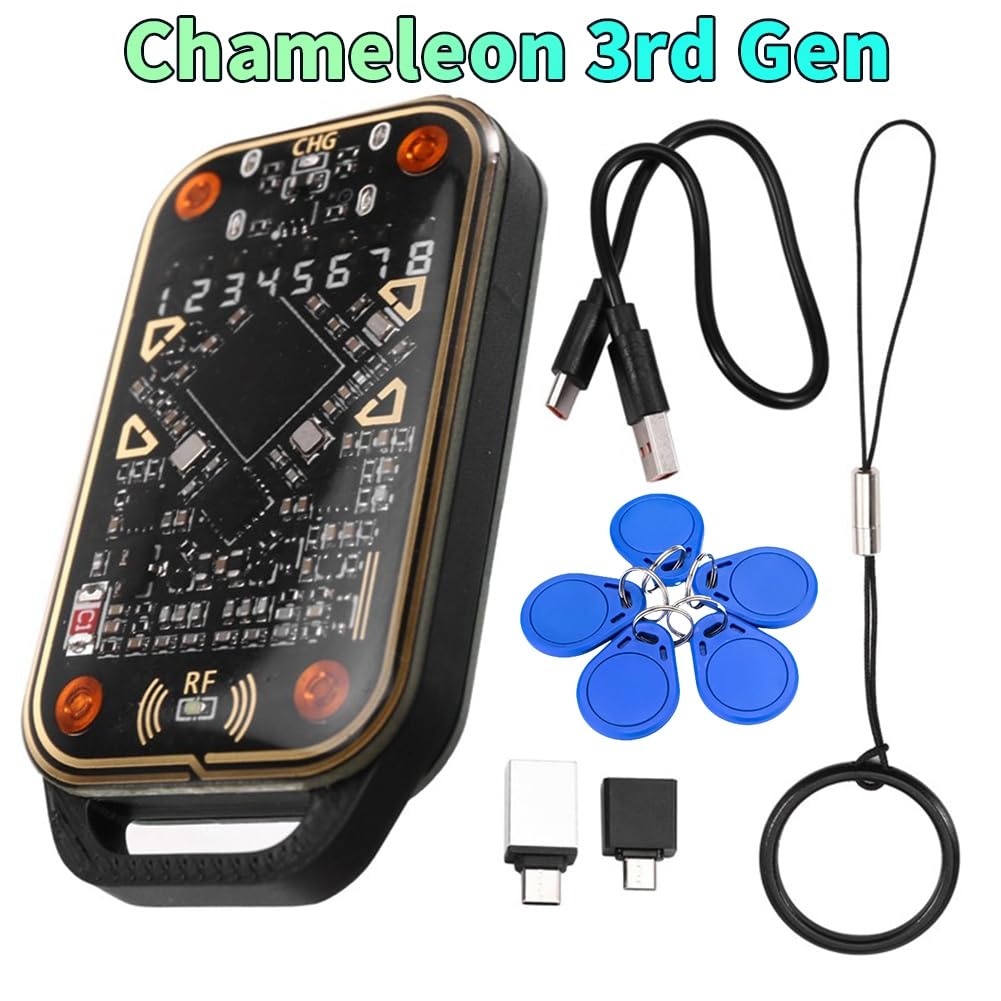 Emulador de Tarjeta Inteligente RFID Chameleon Ultra V3.0 Copiador NFC 125kHz 13.56MHz