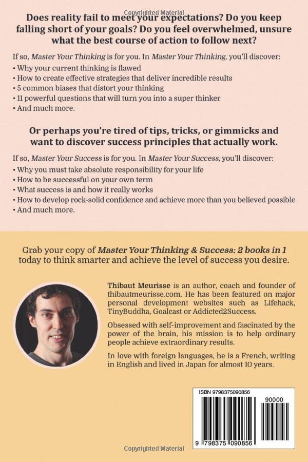 Miniatura 2 de Master Your Thinking & Success 2 books in 1 (Mastery Bundle)