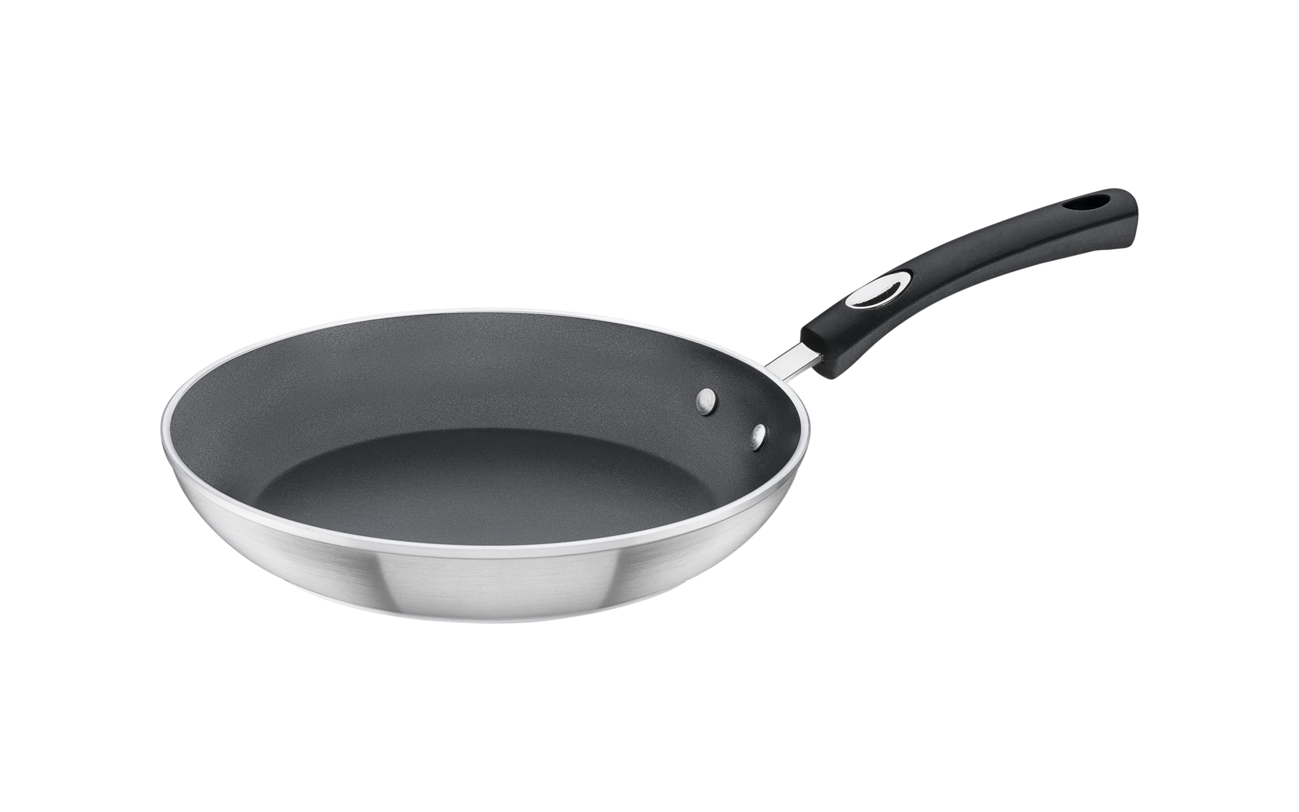 Tramontina 28cm Aluminium Non-Stick Frying Pan - Black - PFOA-Free - Induction Compatible
